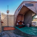 Tenda glamour del tour in Botswana